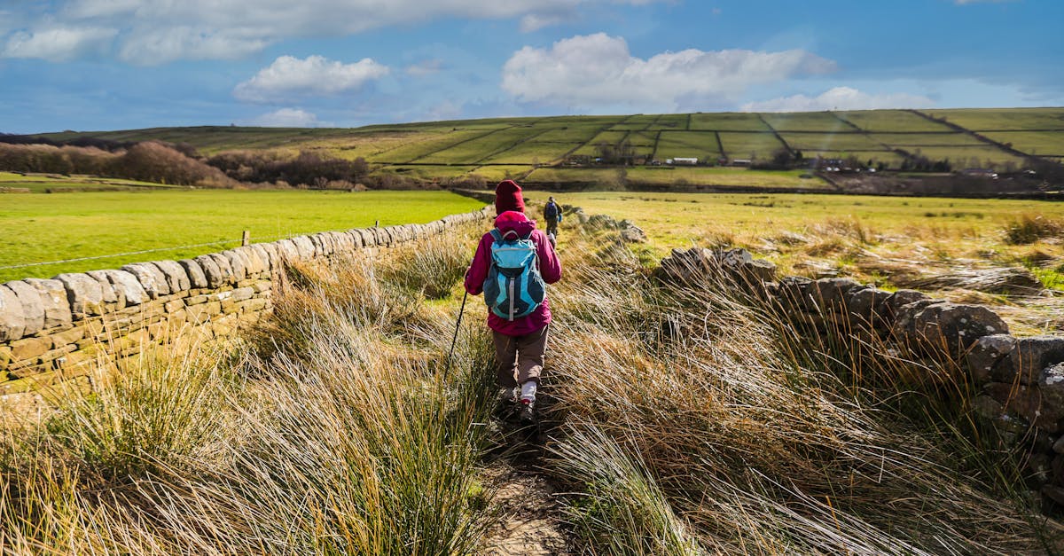 Explore the scenic countryside of Hebden Bridge, England, captured in a vibrant hiking adventure with stunning landscapes.