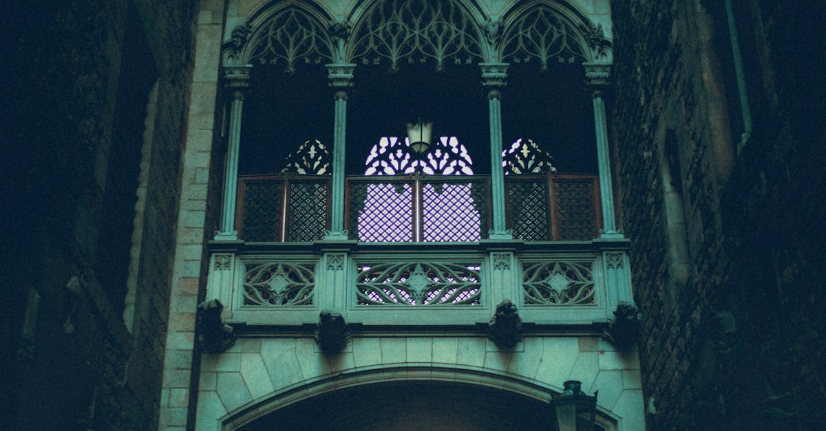 Explore the intricate gothic architecture of Barcelona's historic archway.
