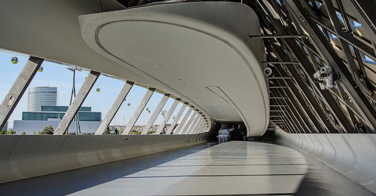 Explore the sleek lines and innovative design of the Zaragoza Bridge Pavilion in Spain.