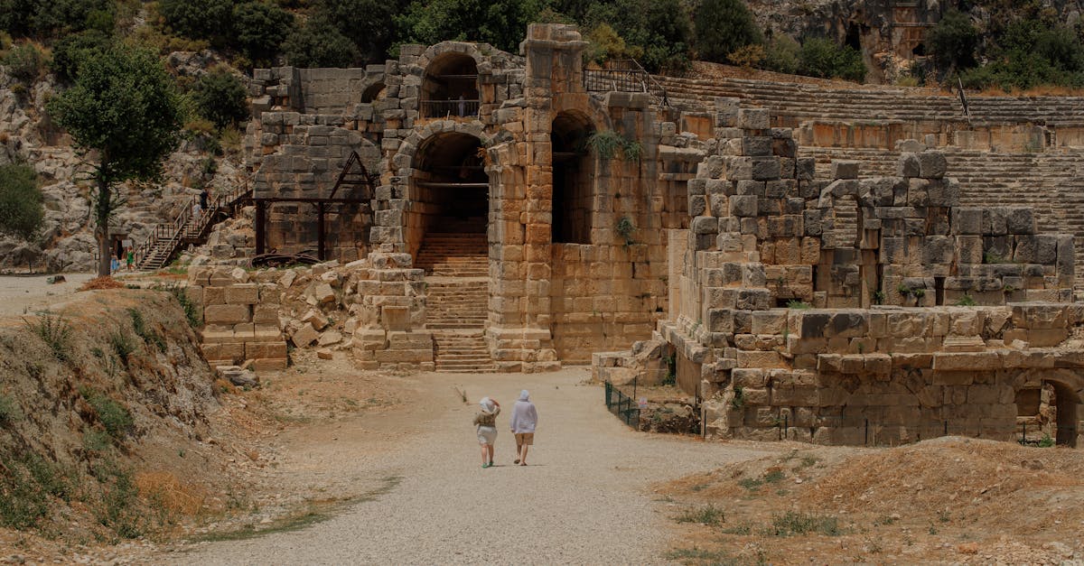Explore the ancient ruins of Myra in Demre, Antalya with stunning architecture and scenery.