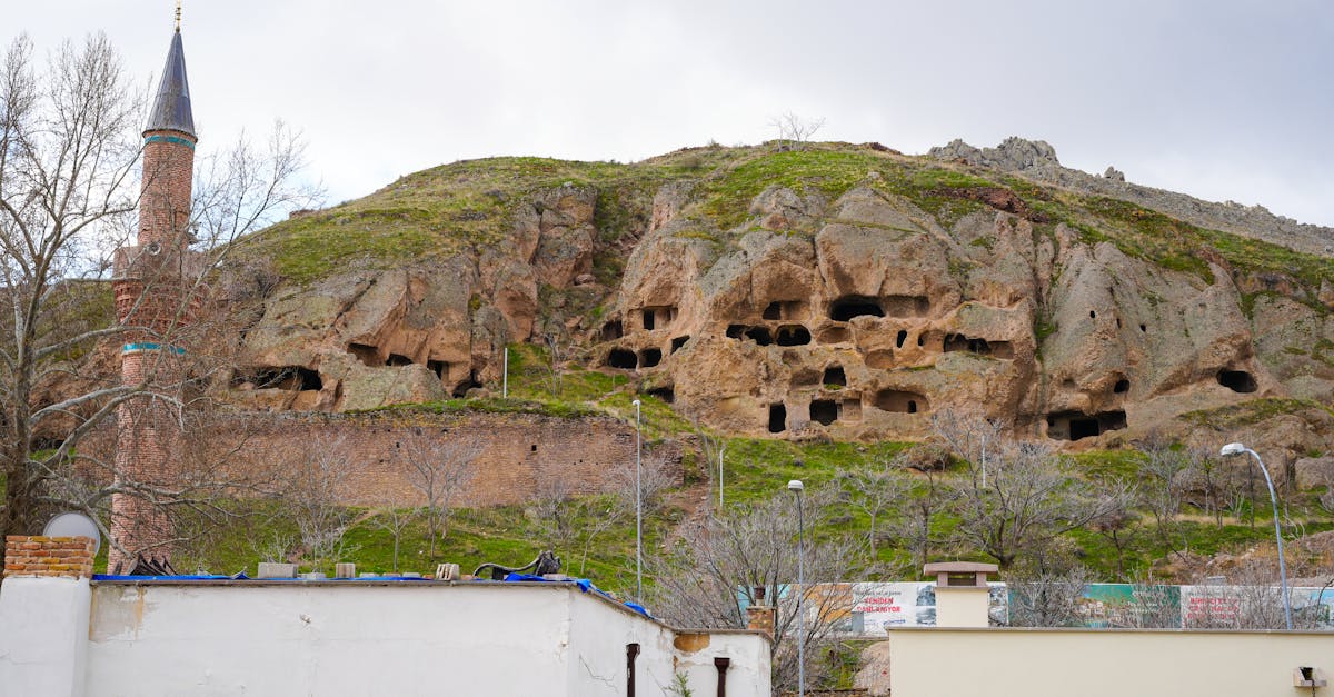 Explore the historic Kaya Mezar caves and natural landscapes in Türkiye.