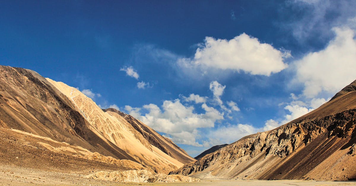 Breathtaking desert mountain view under clear blue sky. Perfect for nature and travel themes.